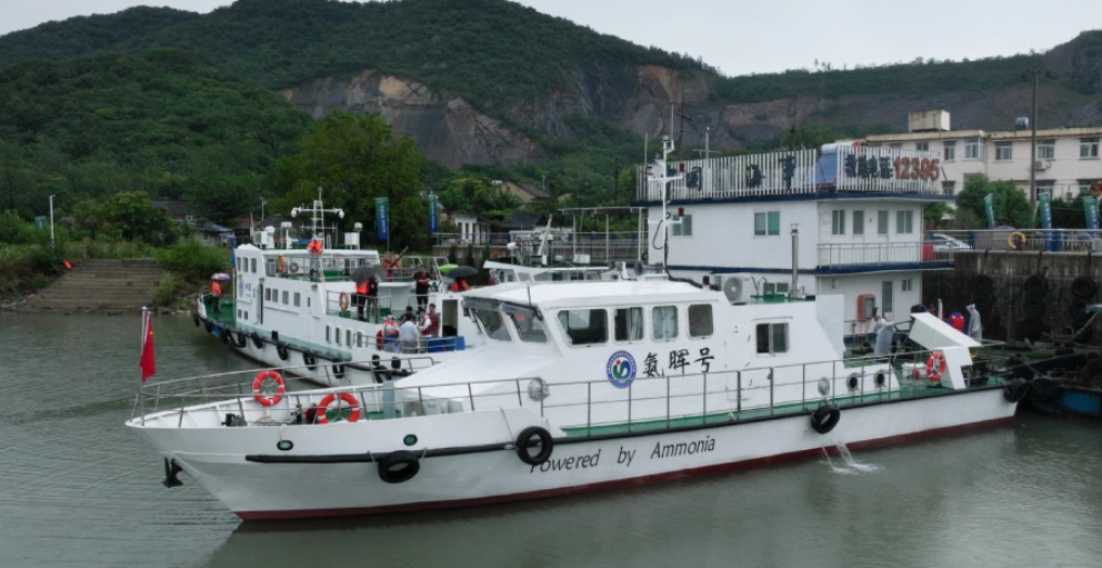 Kapal China Berbahan Bakar Amonia Pertama di Dunia Selesaikan Pelayaran Perdana
